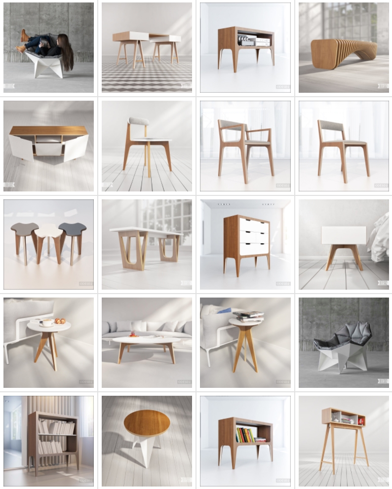 25 free 3d furniture model shareodesd2