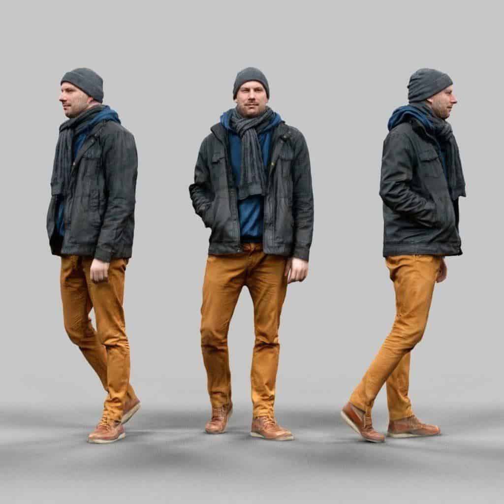 Male Standing Pose for Casual Look
