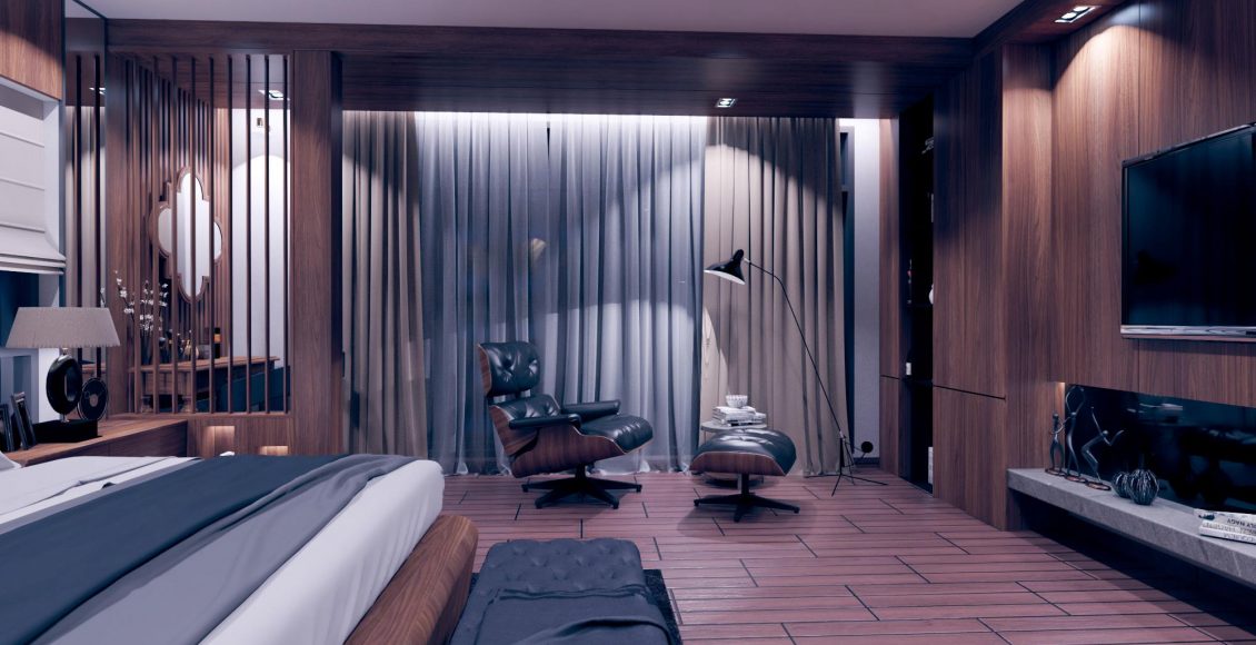 Free 3D Scene Bedroom Model Sketchup File 33 By Toan Nguyen 2