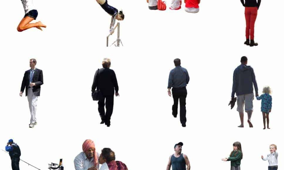 Free Cutouts people from Clipped
