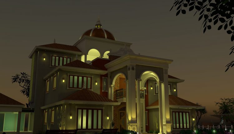 Free 3D Scene Villa Model Sketchup File 57 By Uttam Suthar (1)