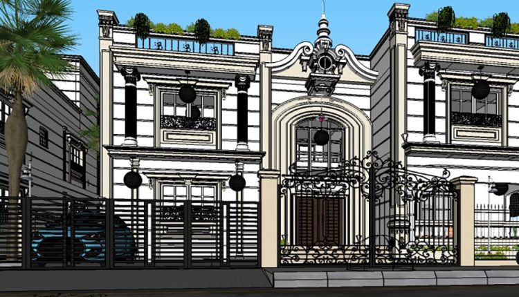 Free 3D Scene Villa Model Sketchup File 58 By Architect Basiony Ahmed Elrefaey (4)