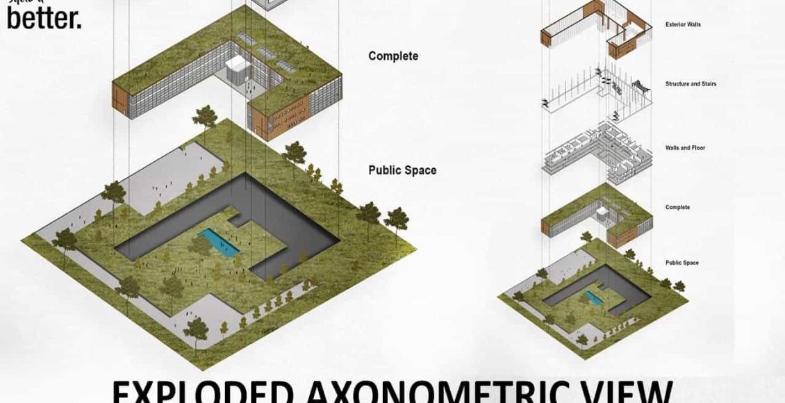 How To Exploded Axonometric View In Photoshop From Show It Better