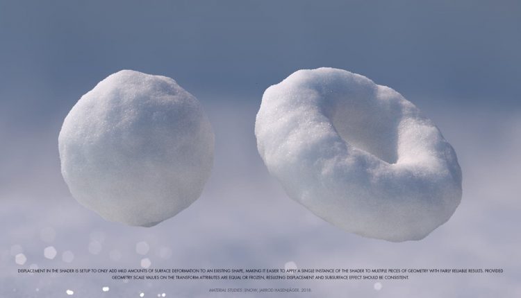 Snow Shader Workflow From Jarrod Hasenjager 2