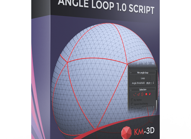 Angle-Loop-script-3ds-Max-Script-Kamil-Małagowski