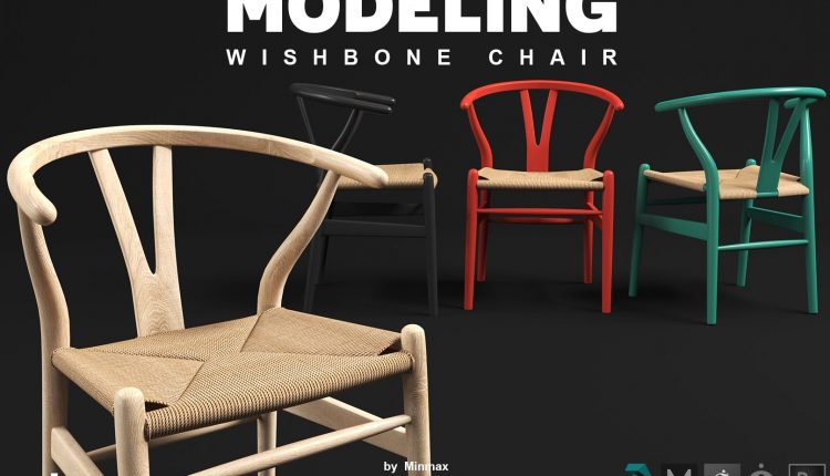 Tutorial And Model Create Wishbone chair By Nguyen Minh Khoa
