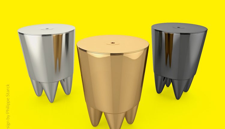 08 – Bubu Stool – Design by Philippe Starck Face