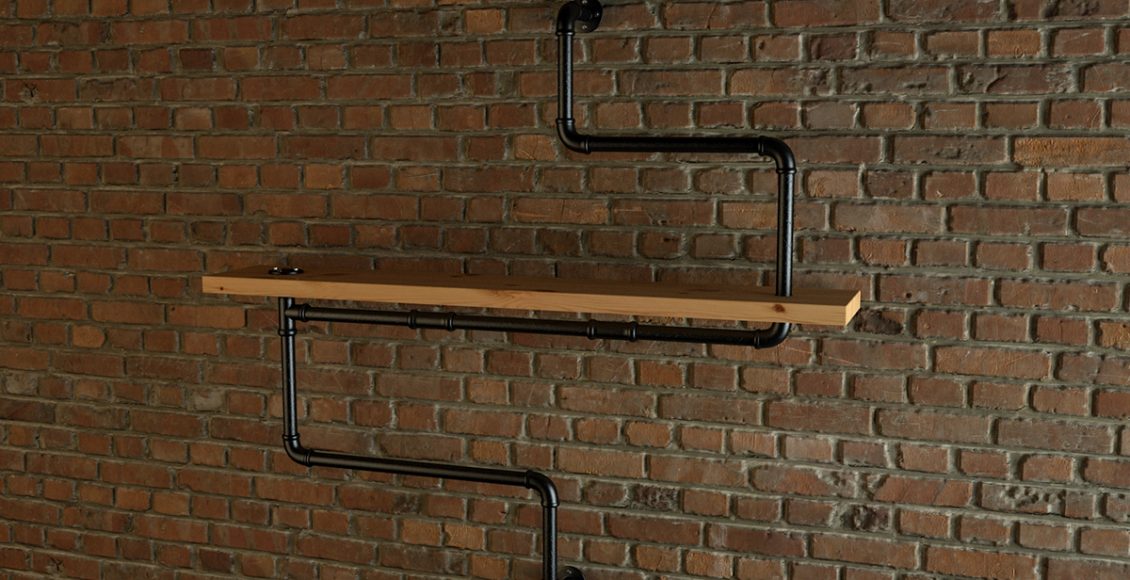 Download Free Pipe Shelves Model by Iskren Marinov 2