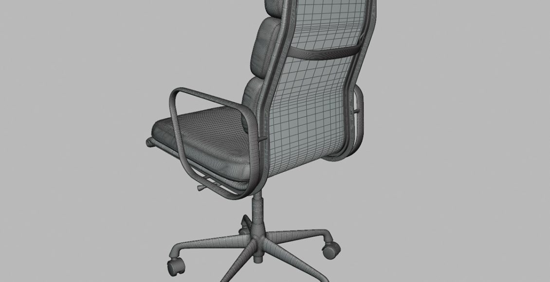 Free 3D Model Herman Miller Chair by Laci Lacko 3