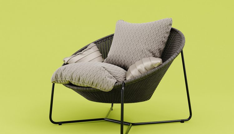 Free 3D Model Morocco Armchair by Laci Lacko 1