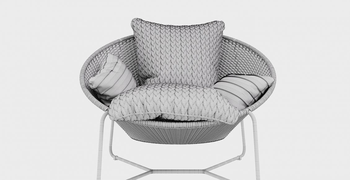 Free 3D Model Morocco Armchair by Laci Lacko 5