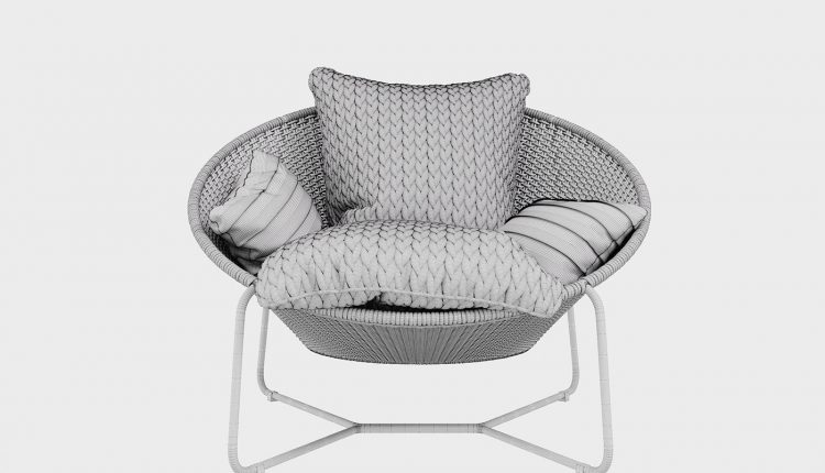 Free 3D Model Morocco Armchair by Laci Lacko 5