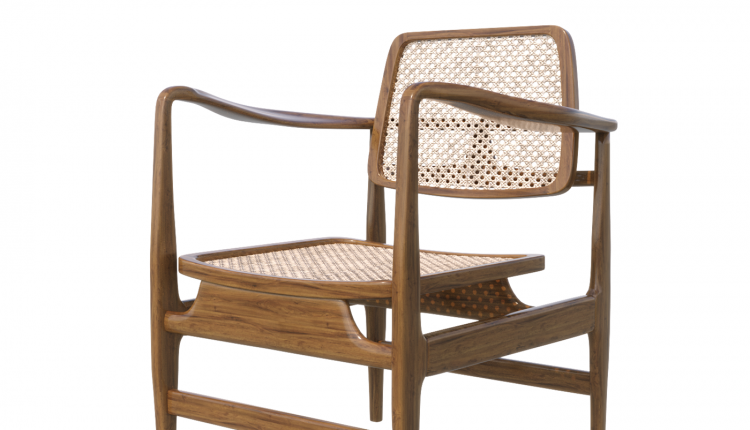 Free 3D Model Oscar Chair by Allison Thiago 1