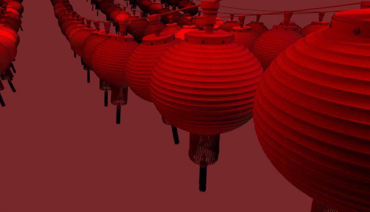 Free 3d model Chinese Paper Lantern by MIBS 2