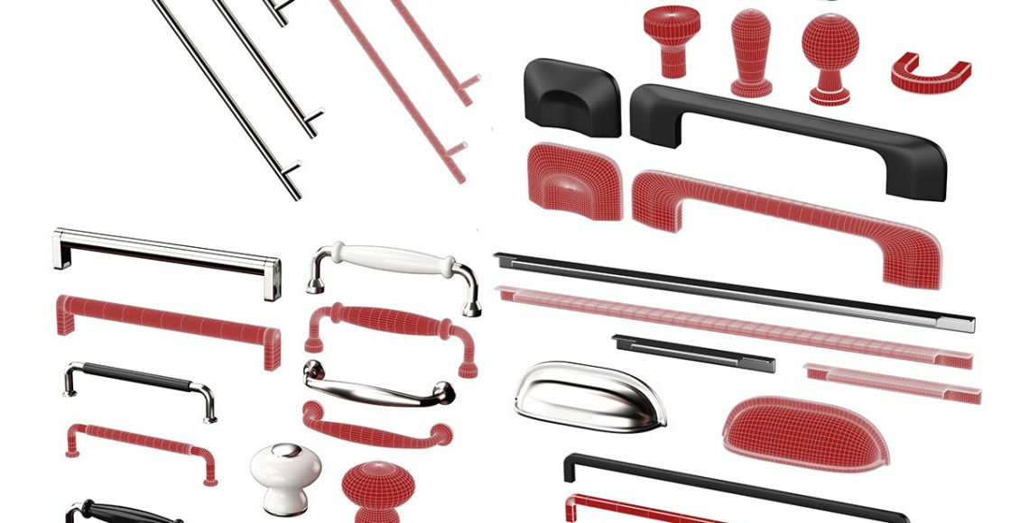 Free Ikea Knobs and Handles 3D model 3