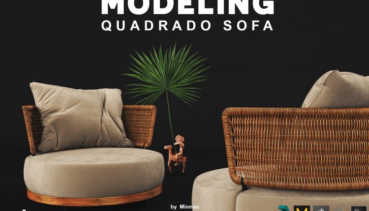 Tutorial And Model Create QUADRADO SOFA By NguyenMinhKhoa