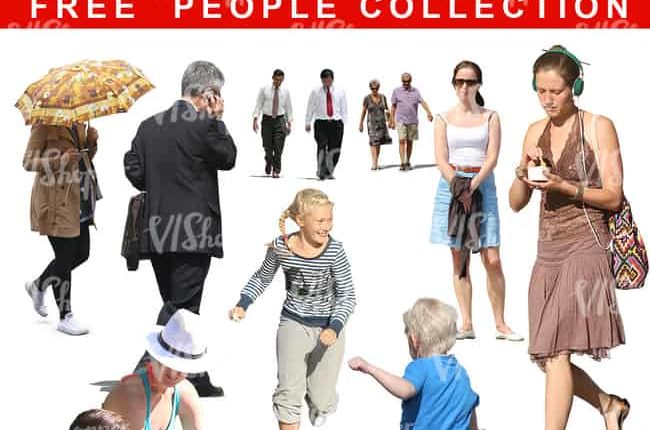 Free Cut Out People Collection Vol 1 from VIShopper