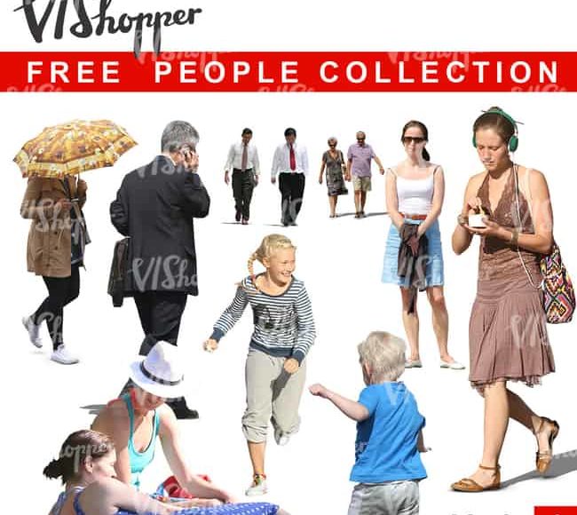 Free Cut Out People Collection Vol 1 from VIShopper
