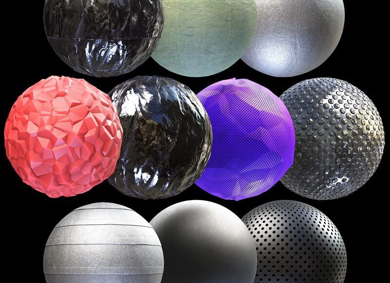 Free Plastic Textures Pack from Julio Sillet
