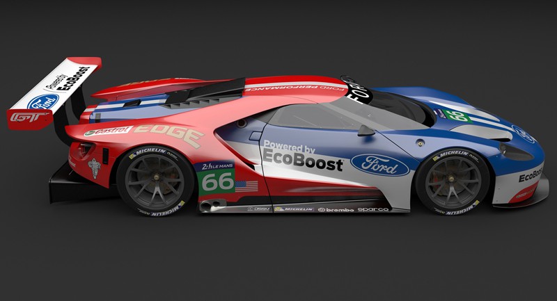 Free 3D model Ford GTLM from Tod Deppe 2