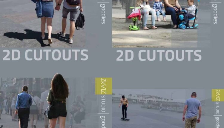 Download Free 2D Cutouts from 2kviz Studio