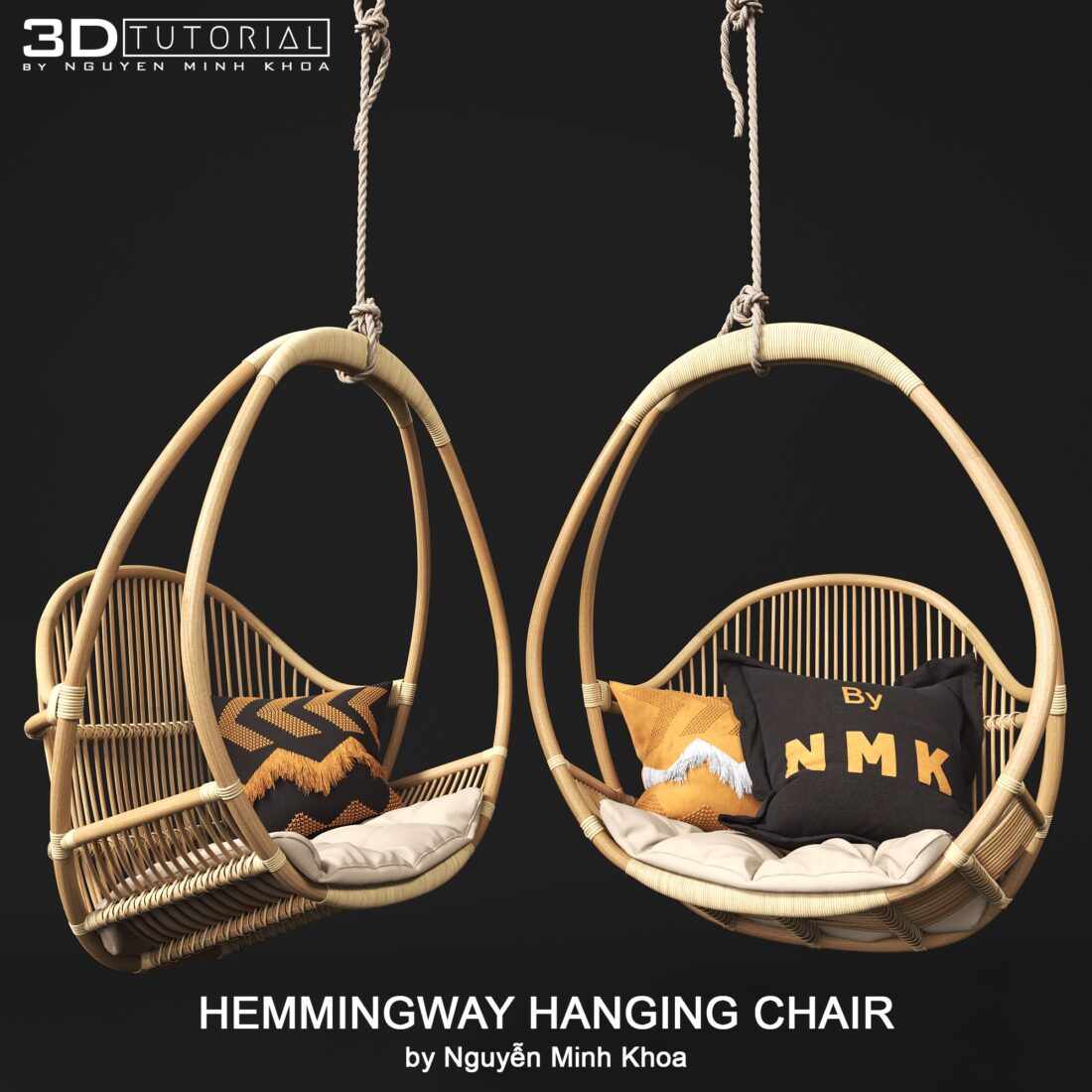 SHARE model Hemmingway Hanging Chair by NguyenMinhKhoa