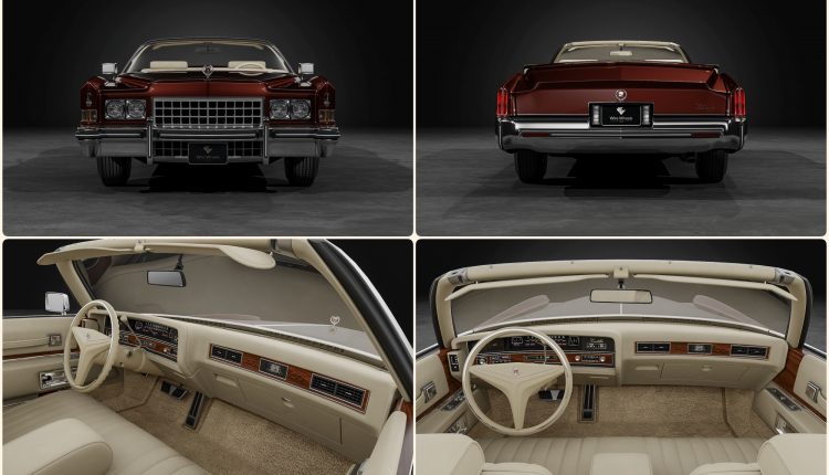 1973 Cadillac Eldorado free 3d model By Luis Lara (1)
