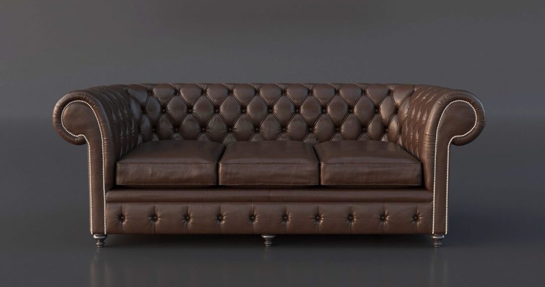 Chesterfield Couch 3D Model from Gonzalo Briceno Tugues