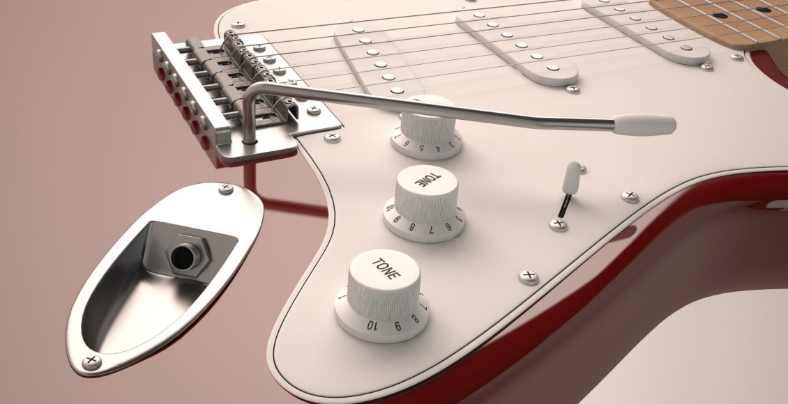 Fender Stratocaster FREE 3D model download