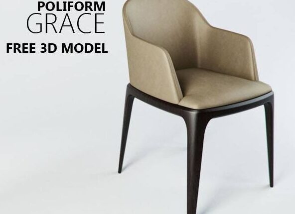 Free 3d model Poliform Grace by Mibs studio 1
