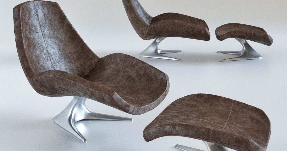 Free 3D model Chair lounge by Vladimir Ogorodnikov