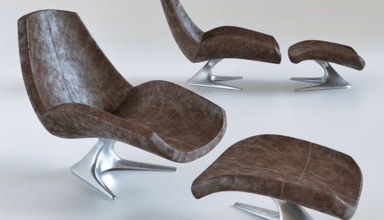 Free 3D model Chair lounge by Vladimir Ogorodnikov