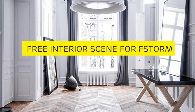 Free 3d Interior Scene For FStorm from Zchen