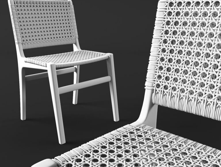 Download Free 3D Models Rattan chair 1 by Nguyen Minh Khoa