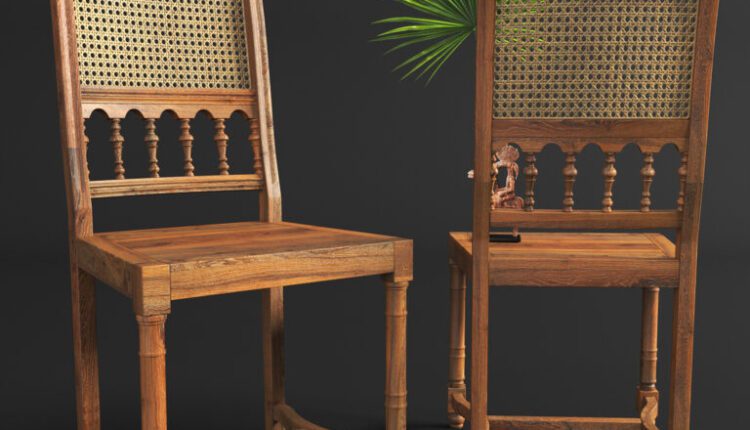 Download Free 3D Models Rattan chair 2 by Nguyen Minh Khoa