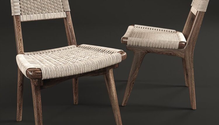 Download Free 3D Models Rian Low Back Chair by Nguyen Minh Khoa