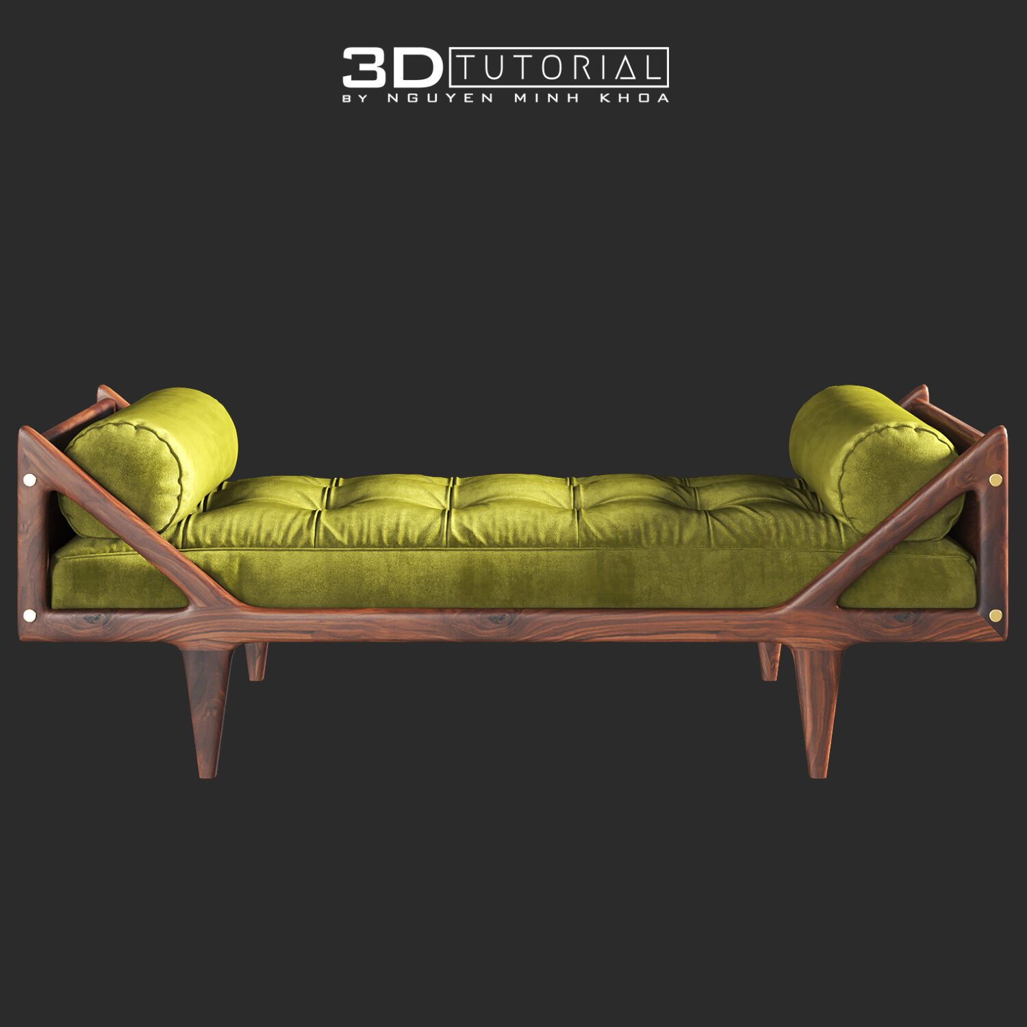 Free 3D Model Bench By Nguyen Minh Khoa