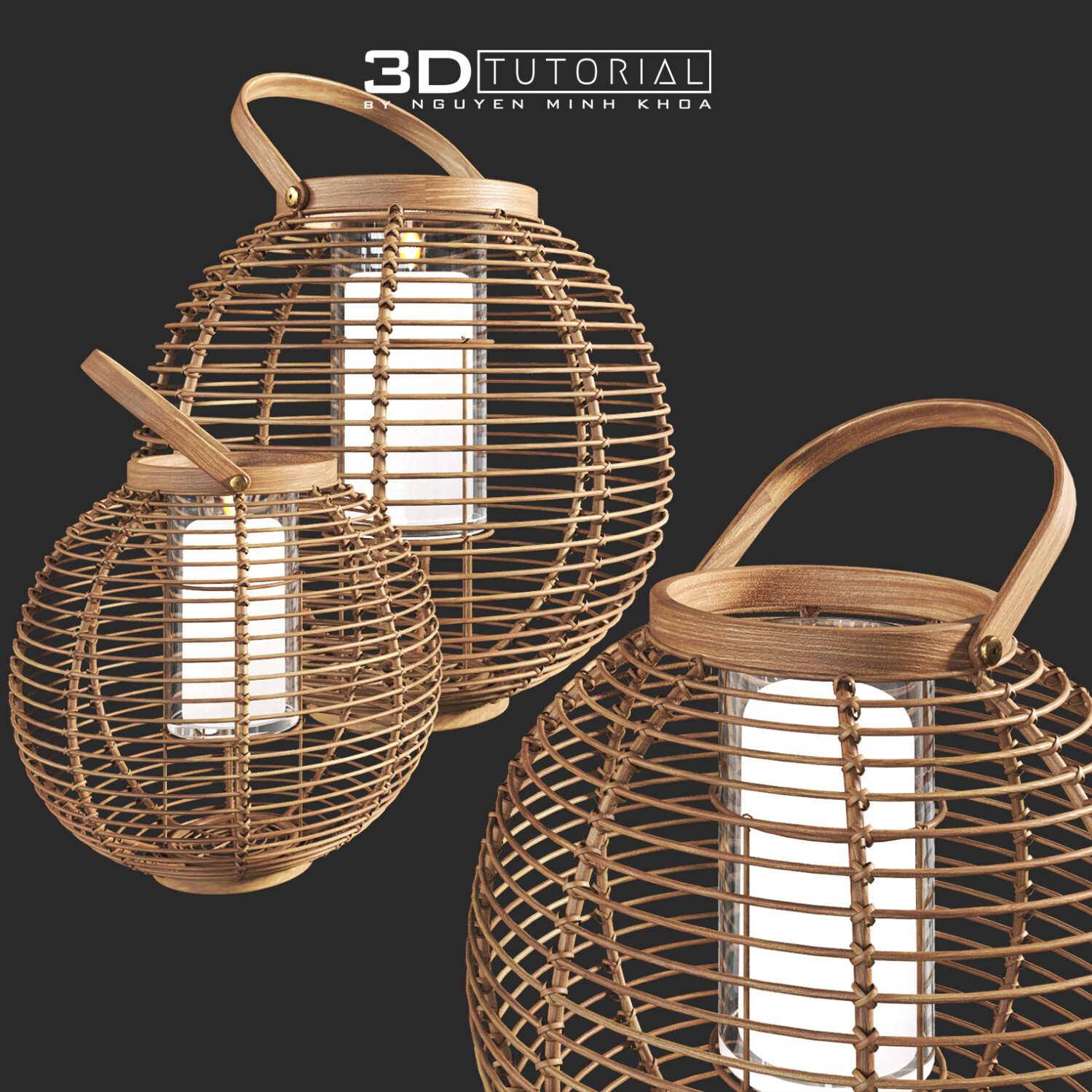 Free 3D Model Tortola Lantern Small By Nguyen Minh Khoa