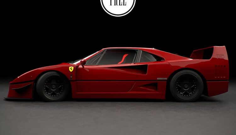 Free Model 3D Ferrari F40 by Matheus Kubota