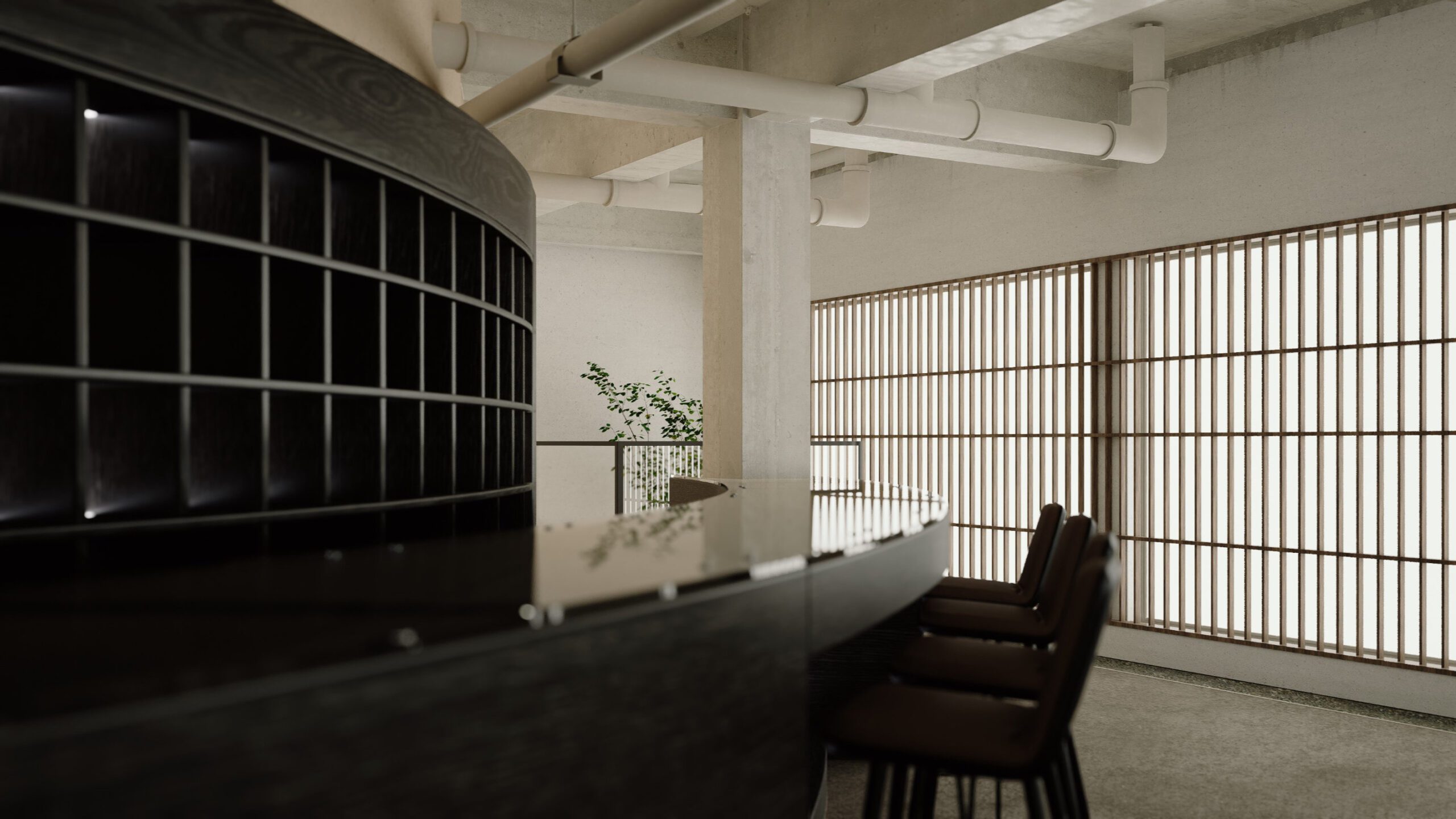Free Demo Render Scene Download - Interior Café